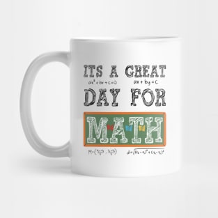 Math Teacher Mug